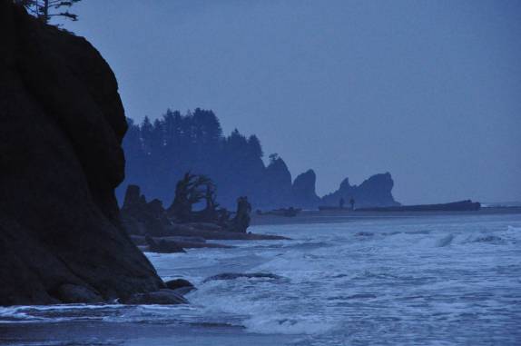 A beleza selvagem da 2a Beach, em La Push, pequena localidade indígena no litoral do Olympic National Park, no estado de Washington, oeste dos Estados Unidos